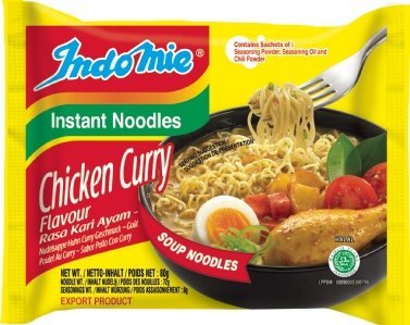 Indomie chicken curry flavour