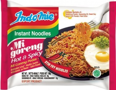 Instant Noodles Mi Goreng Pedas
