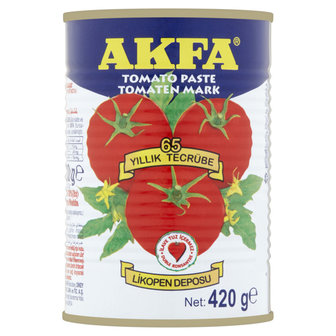 Turkse Tomaten Puree (Akfa-420 gram)