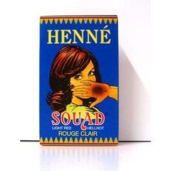 Henna Haarverf ( Henne Souad lichtrood )