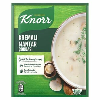 Turkse champignonsoep van Knorr (Mantar)