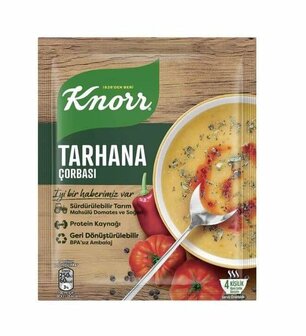 Turkse tarhanasoep van Knorr