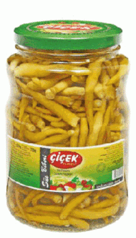 Turkse hete sier pepers in zuur  (Cicek susbiber-620 gram)
