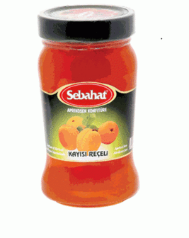 Turkse abrikozenjam (Sebahat- 360 gram)