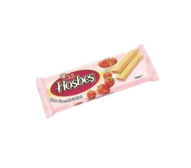 Eti hosbes wafels met aardbei smaak 160 gram