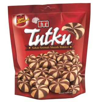 Eti tutku gevulde choco koekjes (Zakje- 180 gram)