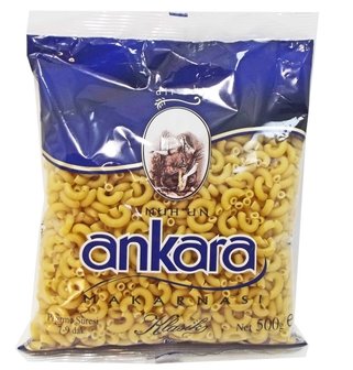 Turkse pasta Ankara elbow (Dirsek 500 gram)