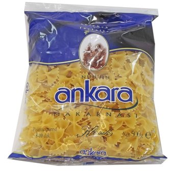 Turkse pasta- Ankara farfalle (Kelebek 500 gram)