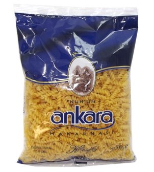 Turkse pasta- Ankara Burgu (Fusilli-500 gram)