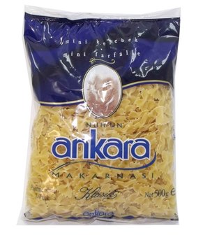 Turkse pasta- Ankara mini farfalle (Mini kelebek- 500 gram)