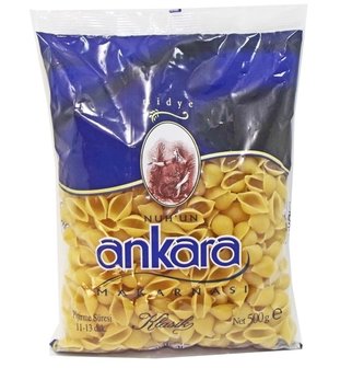Turkse pasta- Ankara pipe rigat (Midye 500 gram)