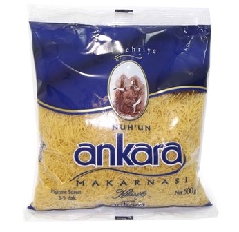 Turkse pasta- Ankara vermicelli (Tel sehriye 500 gram)