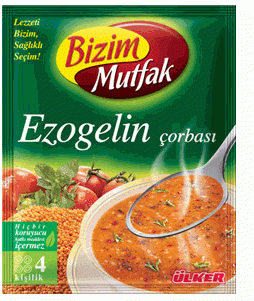 Turkse Ezogelin soep van Ulker Bizim