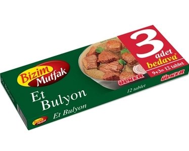 Turkse rund bouillon van Ulker Bizim