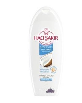 Turkse shampoo cocosnoot (Haci Sakir- 400ml)