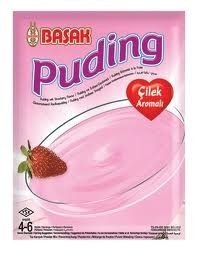 Turkse aardbeien pudding (Basak)