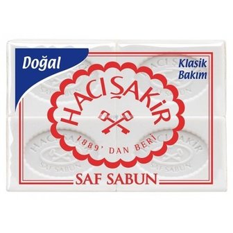 Turkse hamamzeep naturel (Haci Sakir)