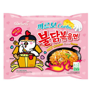 Samyang Buldak Hot Chicken Carbonara Ramen 130g