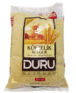 Turkse Bulgur voor kofte (Duru koftelik-fijn bulgur 5kg)